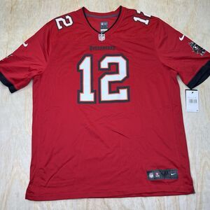 NEW XXL Tom Brady Tampa Bay Buccaneers Nike #12 Retired Player Jersey PRINTED